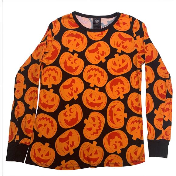 Halloween Pumpkins 2-Piece Sleepwear Set by Hyde and Eek! Boutique Women's Small - Picture 2 of 8